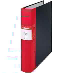 Gaffelpärm JOPA A4 Trärygg Röd, 60mm