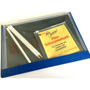 Tafelset RHEITAFLEX 5600-1/9 Kunststoff, 6-teilig, liniert/blanco