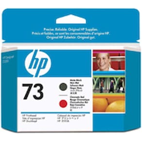HP 73 matte black/chromatic red printhead