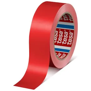 Förslutningstejp TESA PVC 9mmx60m röd