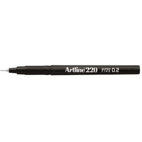 Fineliner Artline 220 SF 0.2 sort