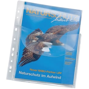 Prospekthülle VELOFLEX, A4, 10 St., glasklar