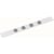 Metaalstrip MAUL Standaard zelfklevend, 100x5 cm, incl. 4 magnete