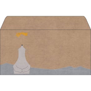 Weihnachtsumschläge Sigel Weihn.Design, 25 St., Polar bear