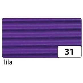 Bastelwellpappe Folia, dunkellila, 50 x 70 cm