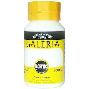 Akrylfarge Galeria 500ml hvit