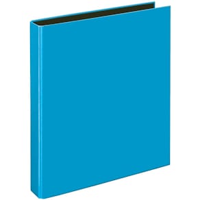 Schulordner VELOCOLOR, A4, 2-D-Ring, 25 mm, hellblau