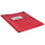 Schriftomslag Bronyl, ft 16,5 x 21 cm (schrift), rood