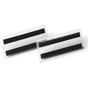 Kortholder Durable transparent plast, 10 stk