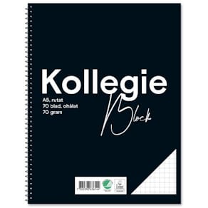 Kollegieblock FW A5 70g 70bl rut oh