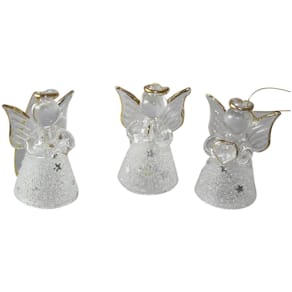 Baumbehang Engel, Glas, weiß, sortiert