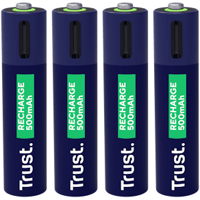 Batteri Laddbar TRUST AAA USB-C 4/fp