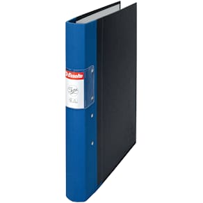 Gaffelpärm JOPA A4 Trärygg Blå, 40mm