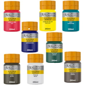 Akrylfärg Galeria, 250ml x 8 färger