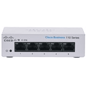Cisco Business 110 Series 110-5T-D - Switch - ohanterad - 5 x
