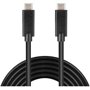 USB-C to USB-C Cable, Black (2m)