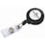 Badge afrolmechanisme Durable, 60 cm, zwart, pak van 10 stuks