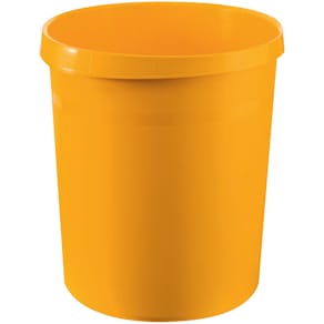 Papierkorb HAN Grip, 18 Liter, gelb