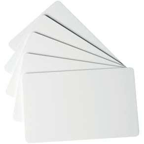 Plastikkarte Durable DURACARD LIGHT CARDS, 100 St., weiß