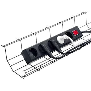 Kabelkorg Multi Svart, 72x15x8cm