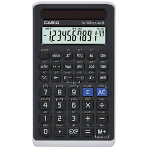 Schulrechner Casio FX-82SOLARII, 10+2-stellig, schwarz