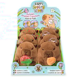 Aufziehfigur TRENDHAUS Capybara mit Frucht