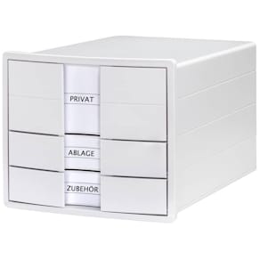 Schubladenbox HAN IMPULS, 3 Schubladen, weiß