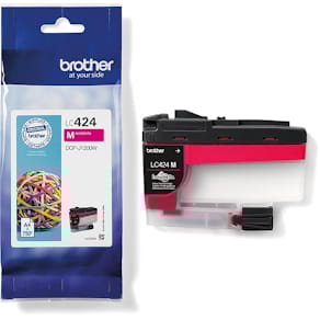 Inktcartridge Brother LC-424M, magenta, 750 pagina's