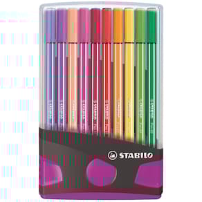 Filzstifte STABILO Pen 68 ColorParade, 20 St., anthrazit/pink
