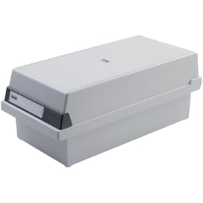 Karteikasten HAN, DIN A6 quer, lichtgrau