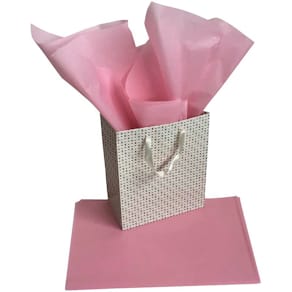 Silkepapir 17 g/m², 500 x 750 mm, gul, 480 ark