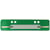 Snelhechter, groen, 150 x 38 mm, pak van 25 stuks
