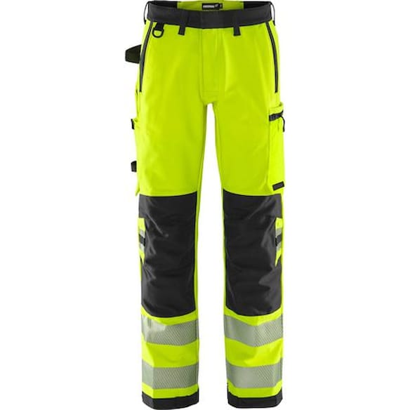 Bukse FRISTADS 2645 GSTP HiVis C154 gul