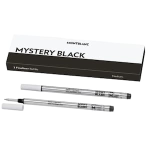 Fineliner-Mine Montblanc, M, 2 Stück, mystery black