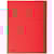 Dossiermap Exacompta Foldyne, ft 24 x 35 cm (folio), rood, doos  