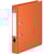 Ordner Pergamy, A4, volledig PP, rug 5 cm, oranje