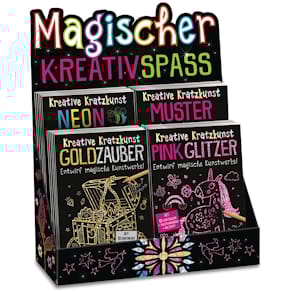 Beschäftigungsbuch CARLSEN Kratzkunst, sortiert