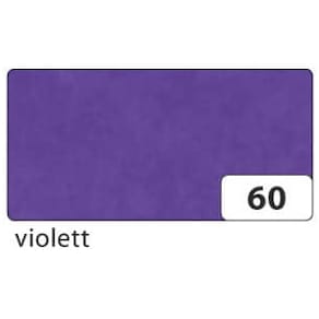 Transparentpapier Folia, 42g, gefalzt, violett, 70x100 cm, 25 B.