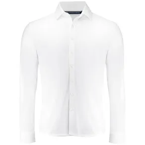 Stretchskjorta CB Hedley vit 4XL