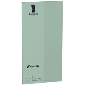 Briefumschlag Coloretti DL, 5 St., Eucalyptus