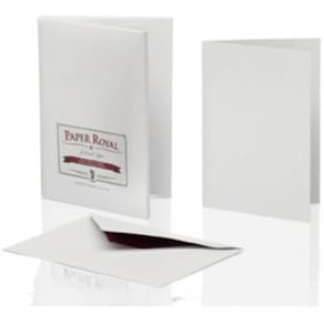 Kartenkassette Rössler Paper Royal, A6/C6, eisgrau