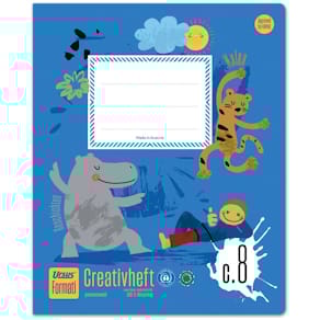 Creativheft URSUS Formati Quart, 20 Blatt, glatt