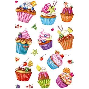 Herma stickers Decor muffins (2)