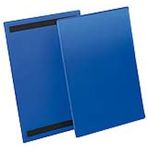 Kennzeichnungstasche Durable, magnetisch, 50 St., dunkelblau