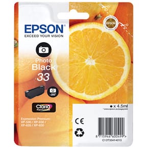 33 Photo Black Claria Premium Ink