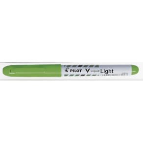 Tekstmarker Pilot V-Liquid, 3,3 mm skrå spids, grøn
