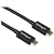 StarTech 2.6ft (80cm) Thunderbolt 3 Cable, 40Gbps, 100W PD,