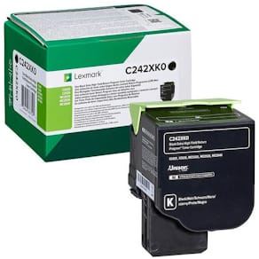 Toner LEXMARK C242XK0 Sort