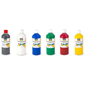 Fönsterfärg CREALL 500ml gul