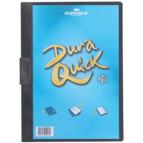 Klemmmappe Durable DURAQUICK, A4, schwarz